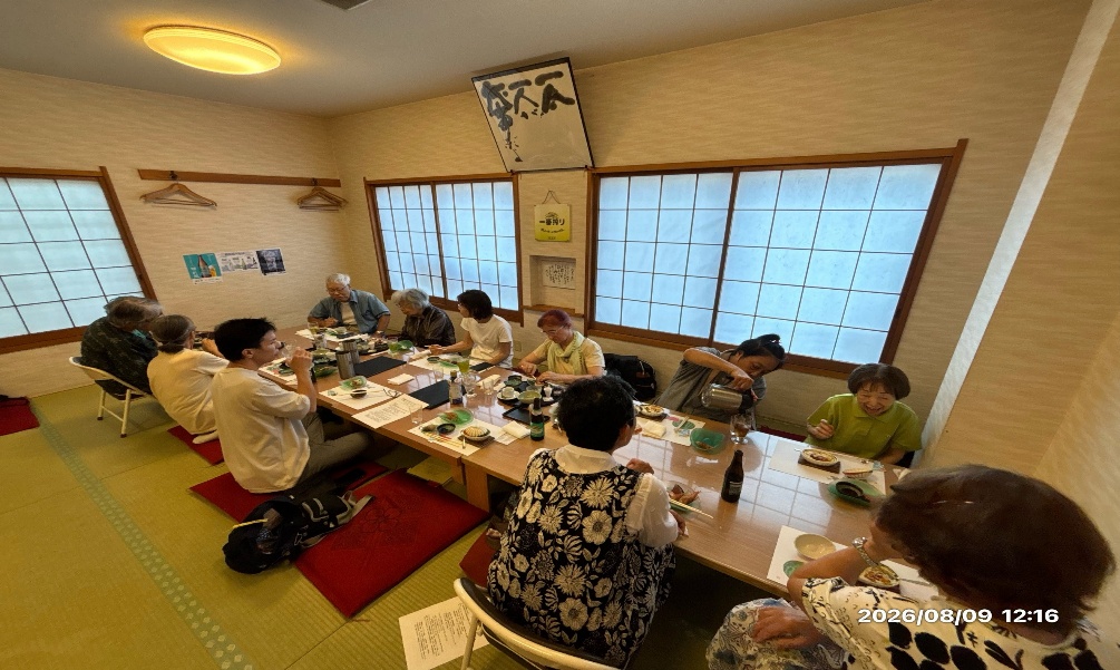 納涼会の様子
